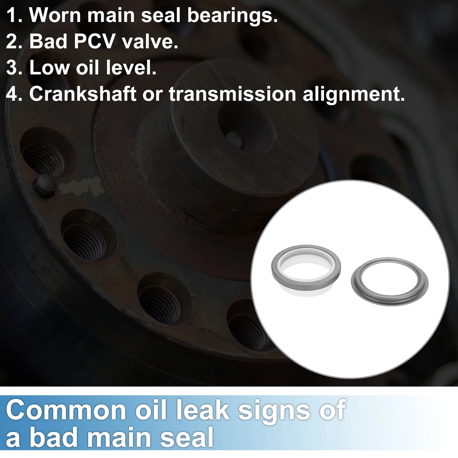 Front Crankshaft Oil Seal Kit for Dodge Ram 2500 3500 (No. 3937111)