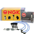 Set of 4 NGK V-Power Spark Plugs for Mazda 626 MX-6 (1991)