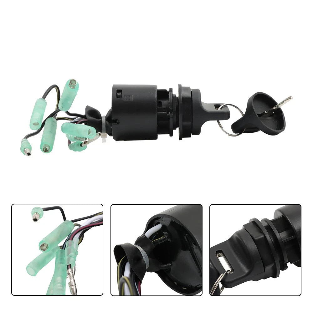 Outboard Ignition Switch & Key for Honda BF115 BF135 BF150 BF200 (2001–2019)