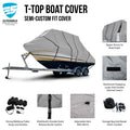 Boat cover for Baha Cruisers 286 SF (Hard-Top T-Top)
