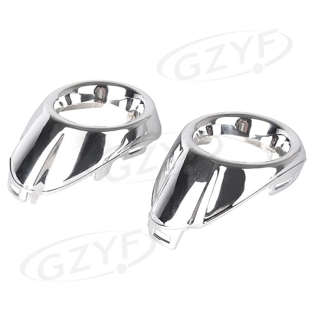 Set of 2 Chrome Fog Light Covers for Ford Focus (2012–2013)