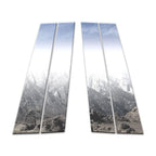 Diamond Grade 4pc Pillar Post Covers for 2012-2019 Volkswagen Passat