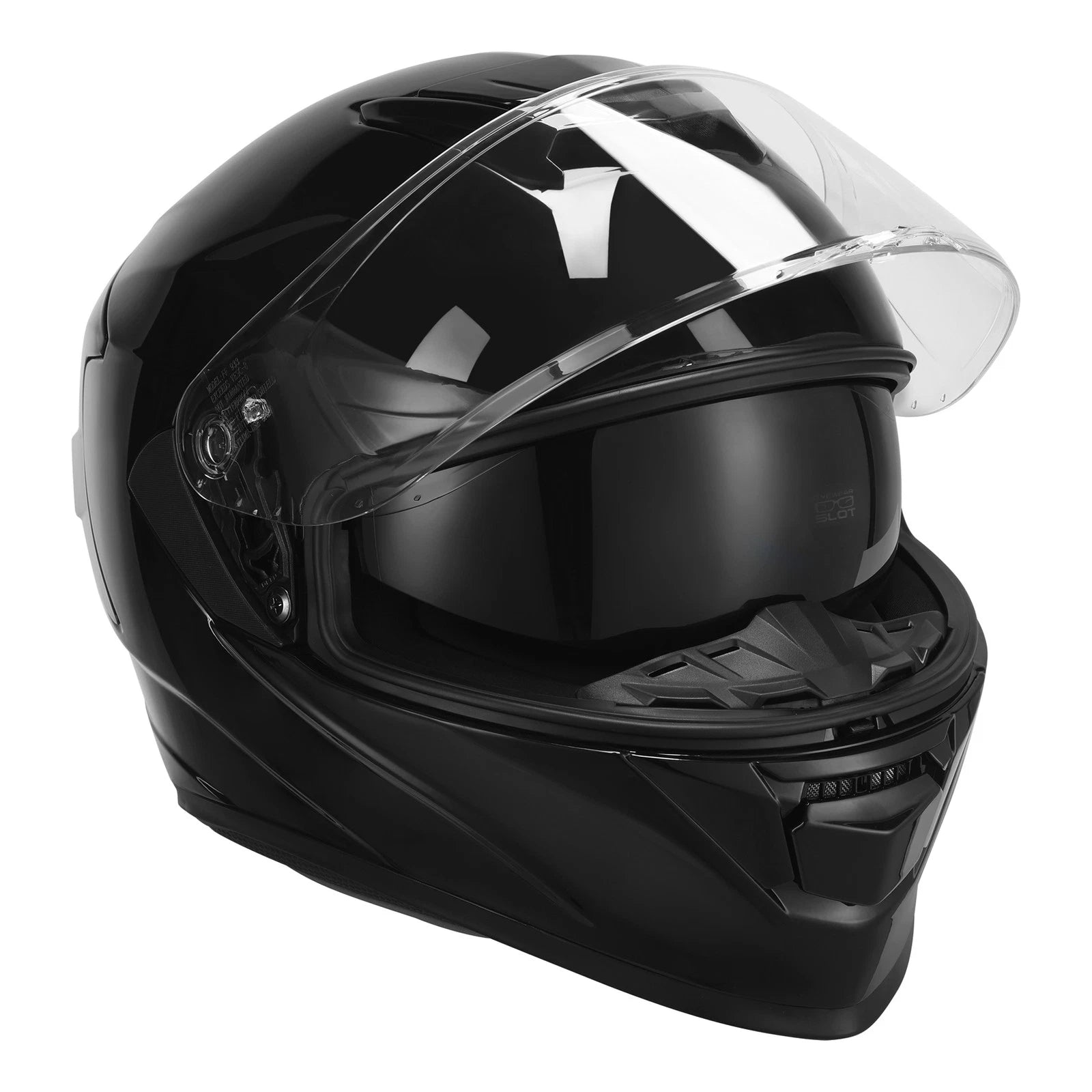 Full Face Motorcycle Helmet for DOT Approved Bikes (S-XL)