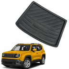 Cargo Liner for Jeep Renegade (2014–2019) Black Trunk Floor Mat Tray