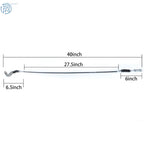 2X Forward Reverse Shift Cable 40" 25691G01 for EZGO TXT (1991–2001)