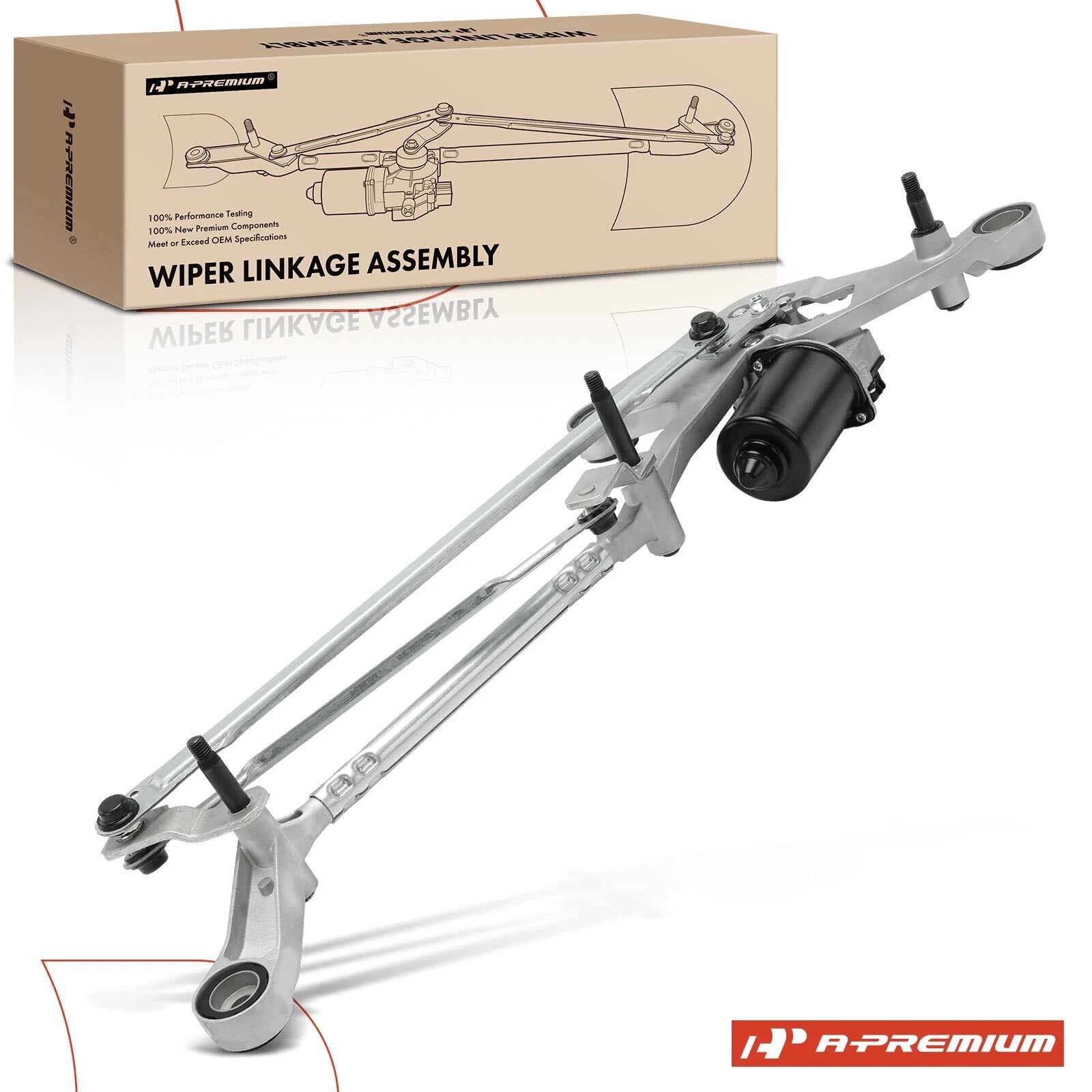 Front Wiper Motor & Linkage Assembly for Mercedes-Benz Metris (2016–2023)