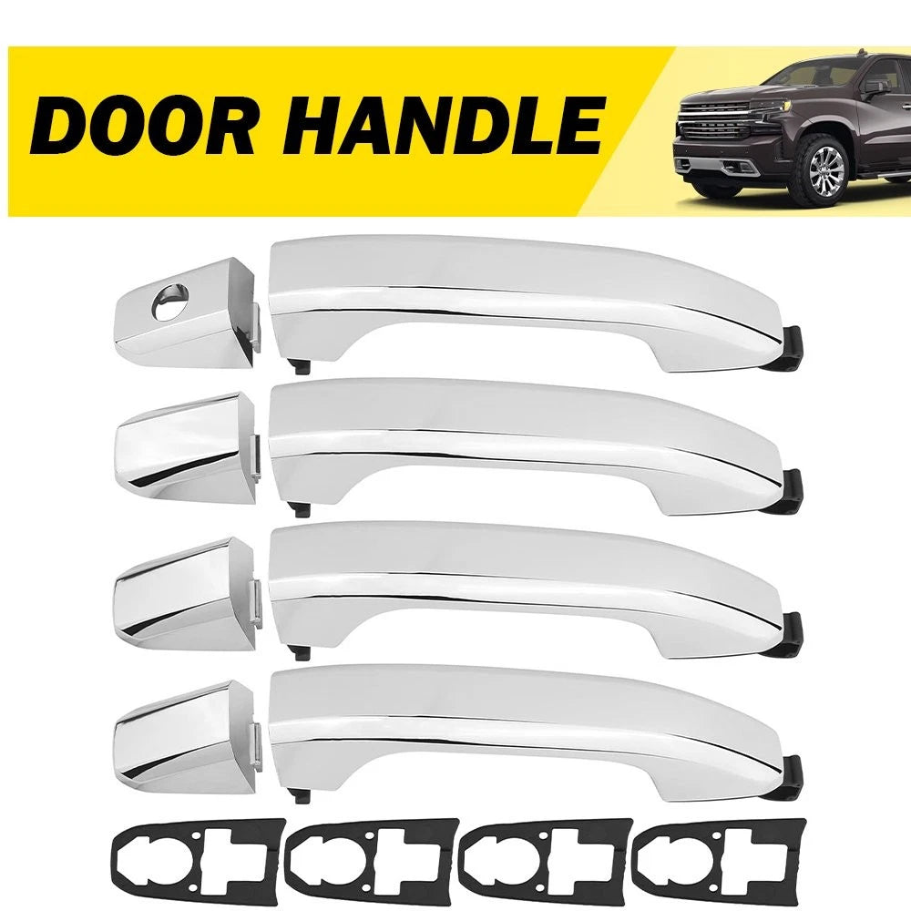 Exterior Door Handle for Chevy Silverado GMC Sierra (2015–2020) LH RH 4X