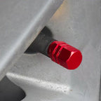 4-Pack Aluminum Tire Valve Caps for Car (Set 4) (Universal, 2000-2025)