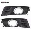 Set of 2 Chrome Fog Light Covers for Cadillac SRX (2010–2016)