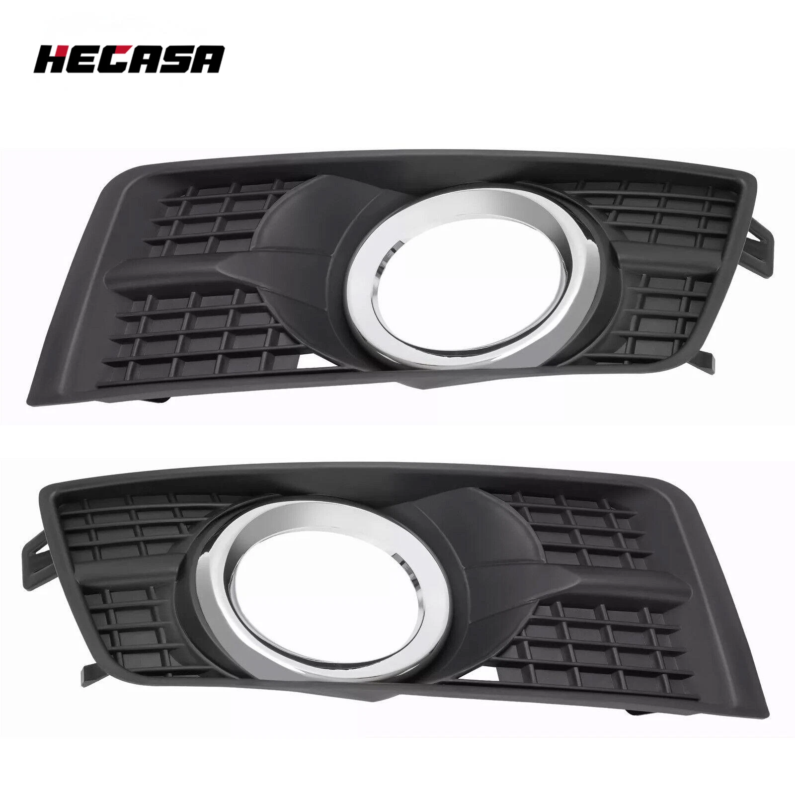 Set of 2 Chrome Fog Light Covers for Cadillac SRX (2010–2016)