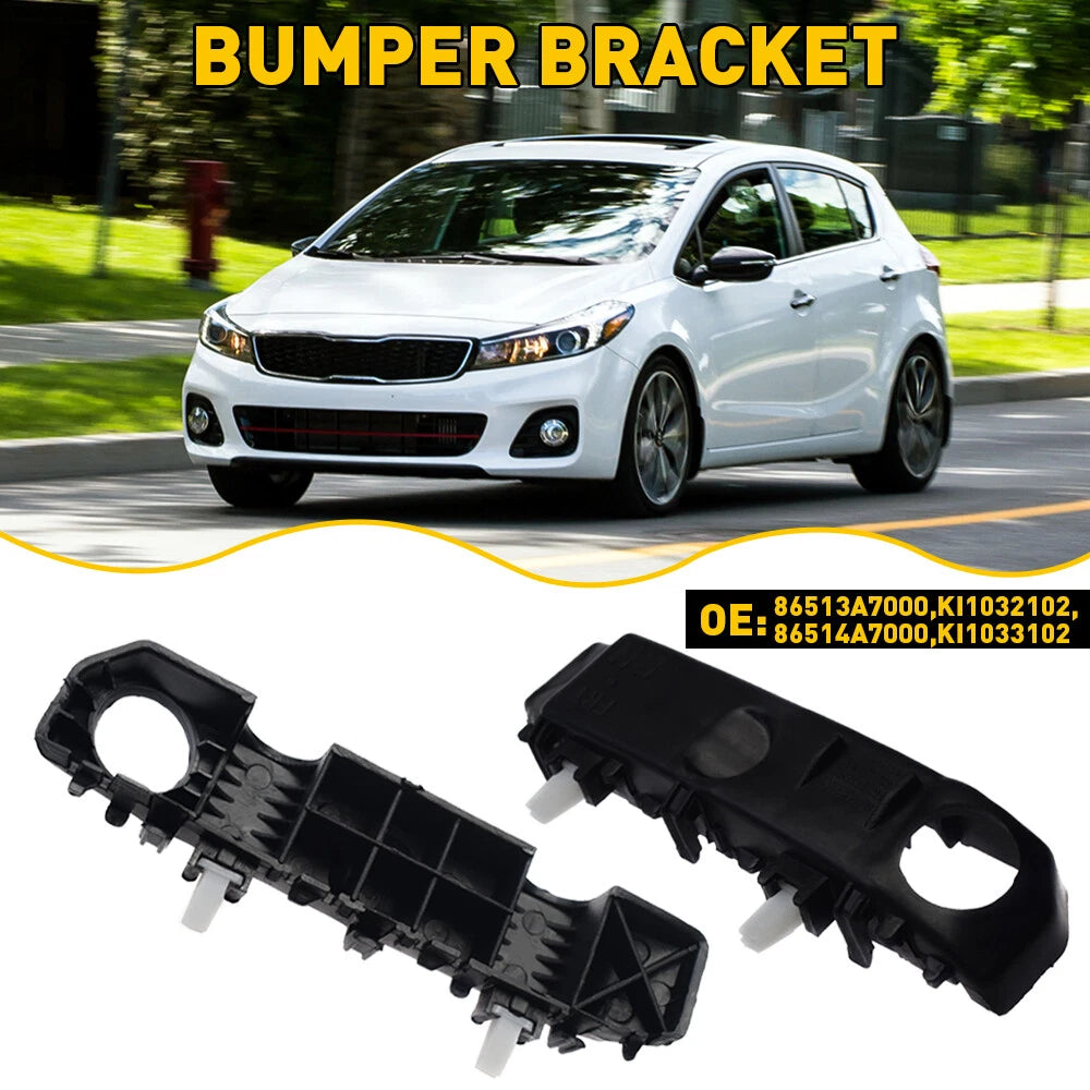 Set of 2 Front Bumper Support Brackets for Kia Soul (2014–2019)