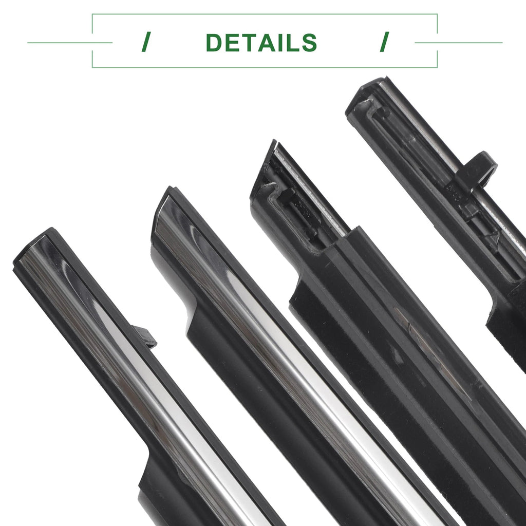 2X Rear Weatherstrip Window Seal No. 7573006060 for Toyota Camry 