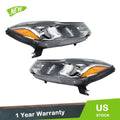 Headlight Chrome Halogen Left+Right for Chevrolet Trax (2017–2019)