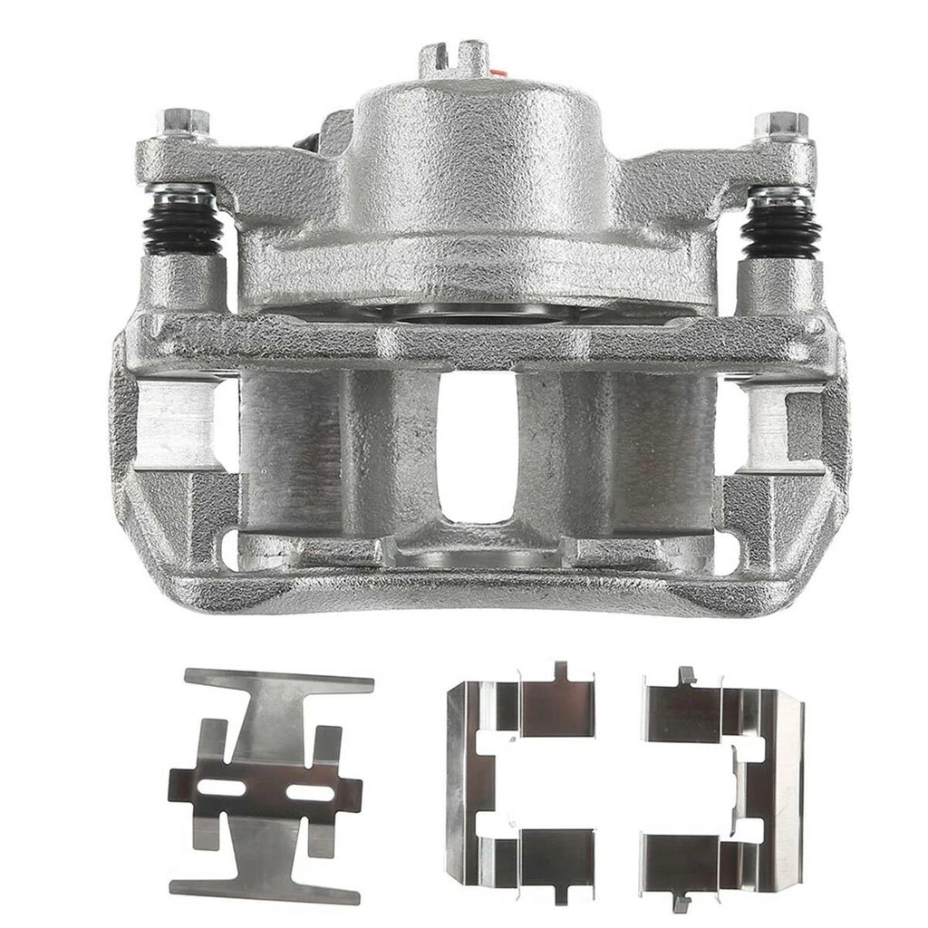 Pair Front Brake Calipers with Brackets for Honda Accord (1990-2002)