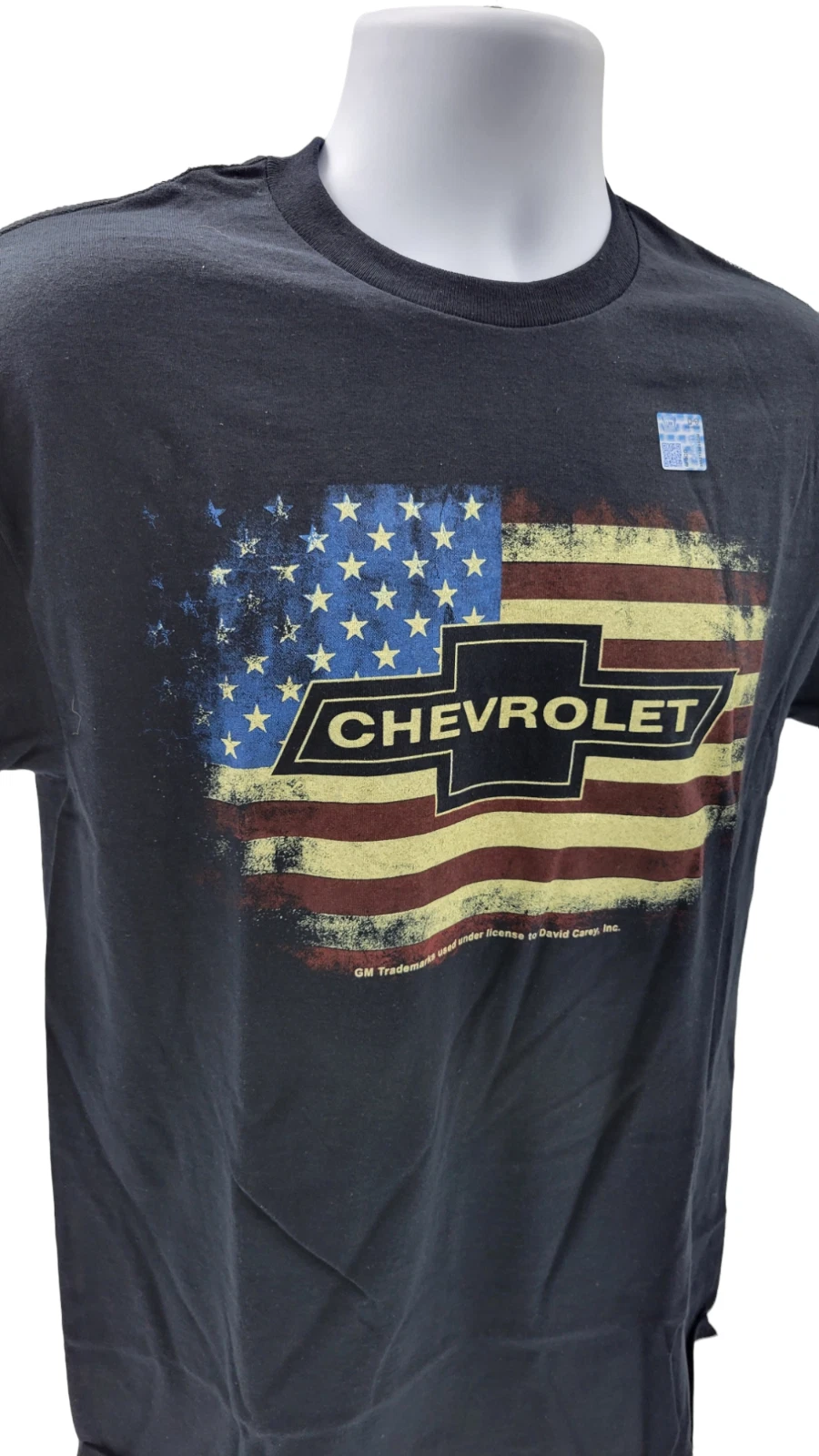 Replacement Black T-Shirt with Chevrolet Bowtie Emblem for Chevrolet Owners (2020–2026)