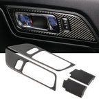 Interior Door Handle Trim Sticker for Ford Mustang (2015-2019) Carbon