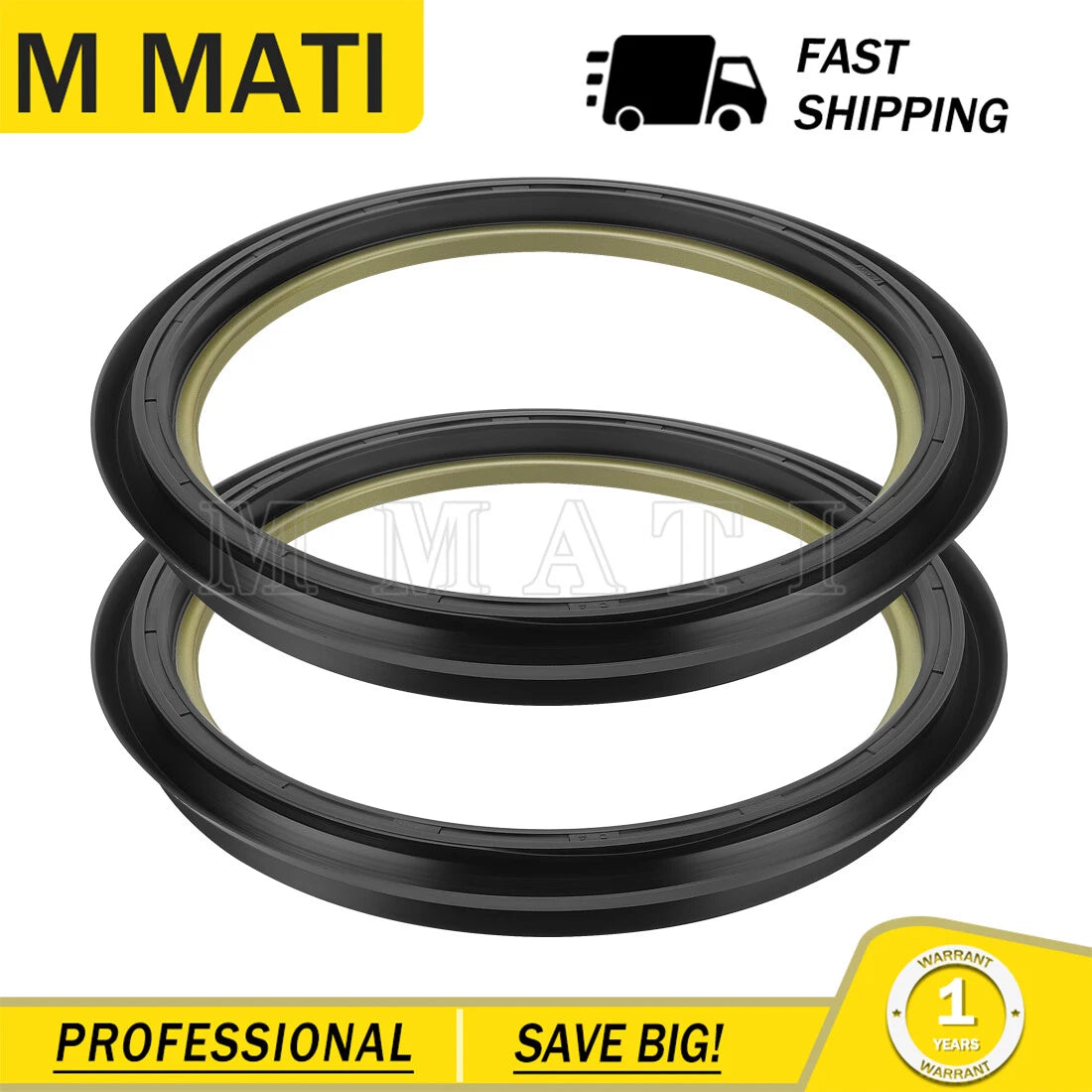 2X Front Brake Drum Dust Seal for Honda Rancher 350 400 Rincon 650 Rubicon 500