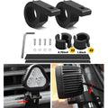 LED UTV Mount Bracket for ATV Light Whip Flag Bar (0.75"-1.25" Cage)