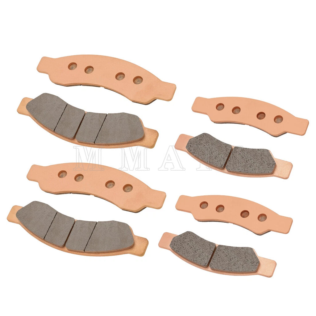Front and Rear Ceramic Brake Pad Kit for Can-Am Maverick R (2024–2025) 703501223