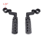 Chrome Dominator CNC FootPeg for Harley Softail (1.25" Clamp, 32mm)
