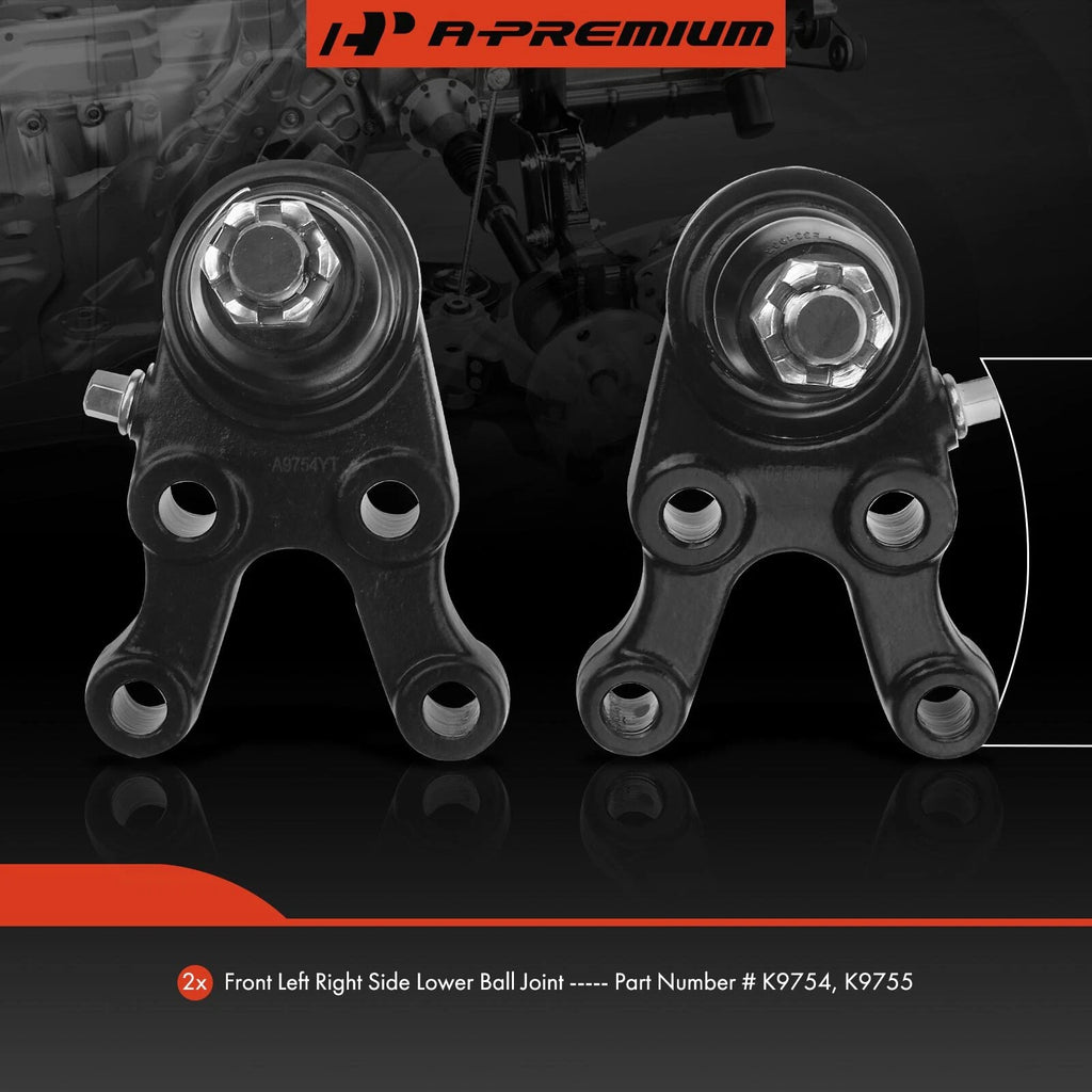 2X Front Lower Side Ball Joint for Mitsubishi Montero (1992-2006)