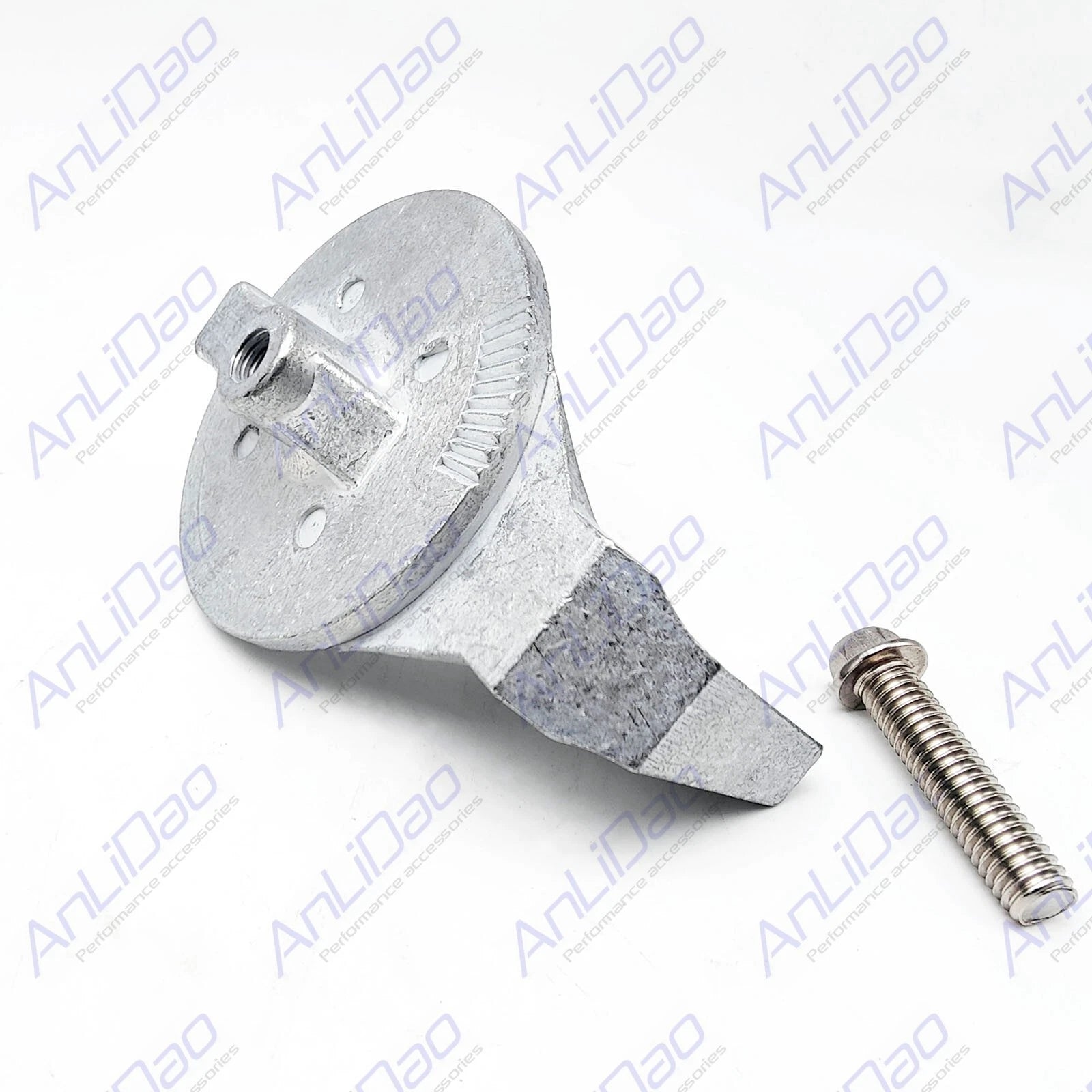 Zinc Trim Tab Anode & Bolt for MerCruiser Mercury (822777Q1, 18-6014, 46399A1)