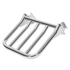 Chrome Rear Luggage Rack for Harley Fatboy Heritage Softail Dyna (1984–Present)
