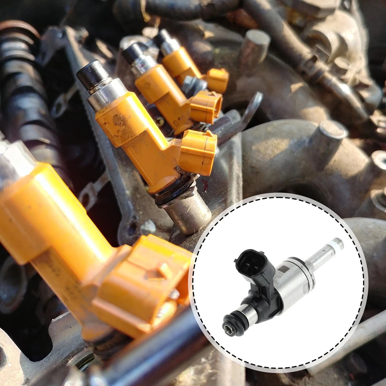 Fuel Injector for Lexus NX200t 2015–2017 (1 Pc, Black)