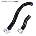 2X 1 1/4" ID Silicone Radiator Coolant Hose for Toyota Lexus 
