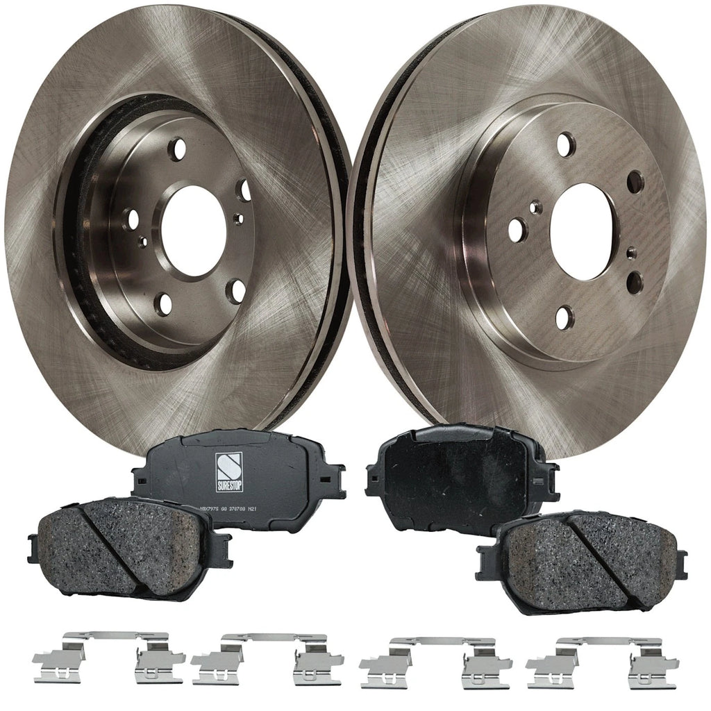 Disc Brake & Pad Kit for Toyota Camry (2002–2005) Front Set