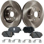 Disc Brake & Pad Kit for Toyota Camry (2002–2005) Front Set