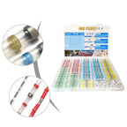 455PCS Heat Shrink Self Soldering Butt Connector Set for Wiring