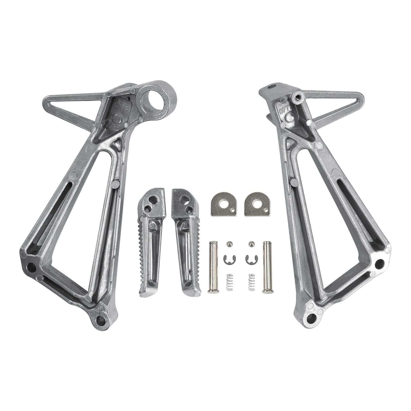 Rear Passenger Foot Pegs Bracket Mount for Yamaha YZF R3 (2015–2025), MT03 (2020–2024)