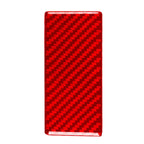 Red Gear Shift Panel Storage Box Cover for BMW 3 Series (1991-1999)