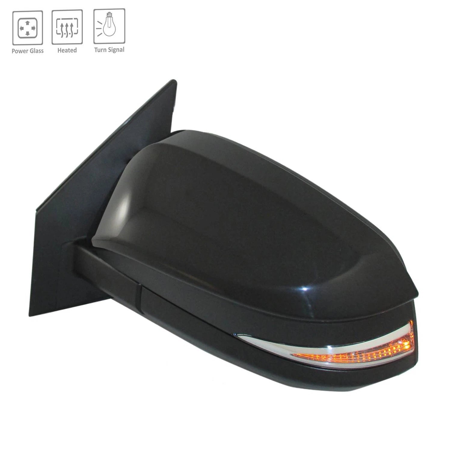 Power Door Mirror Replacement Ready for Driver Side Heated Glass for Ford