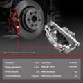 Front Right Brake Caliper w/Bracket for E-150 E-250 E-350 (1992–2014)