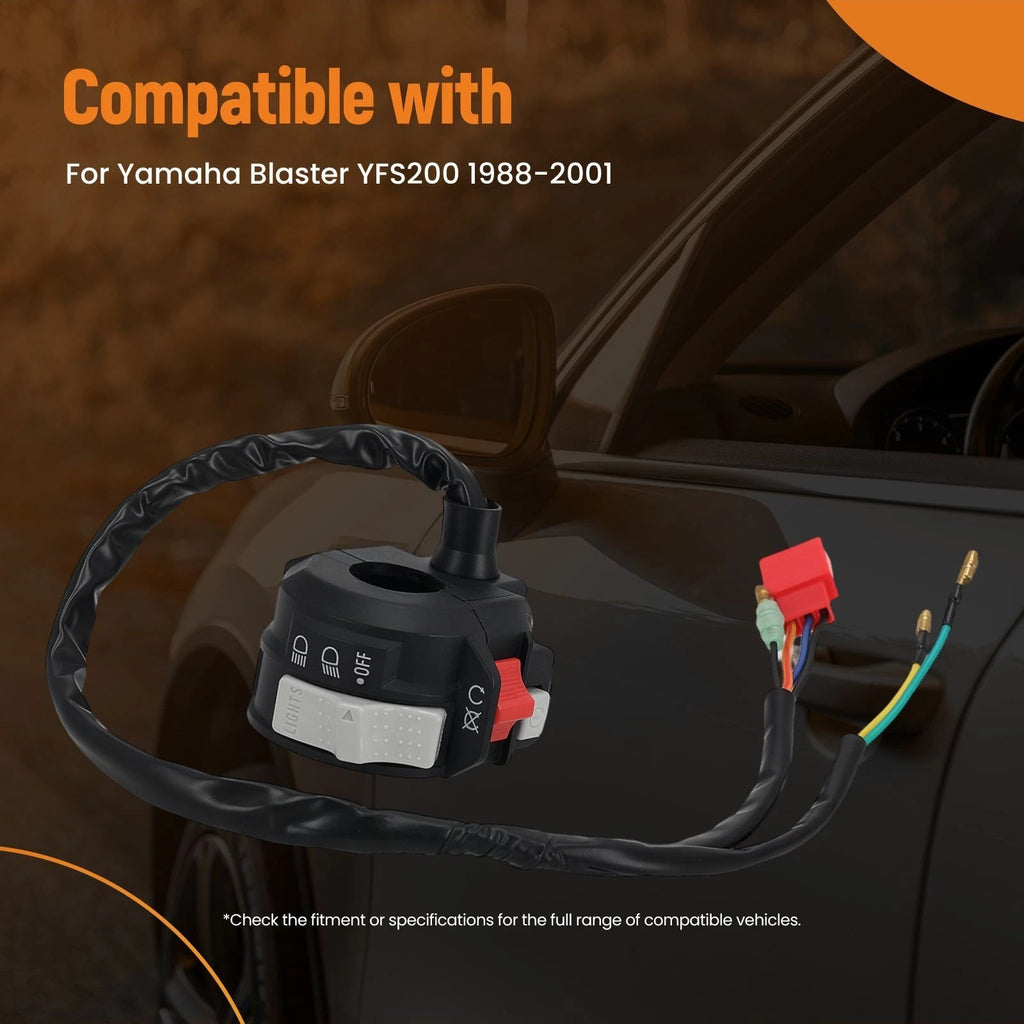 Head Light HandleBar Switch for Yamaha Blaster YFS200 (1988–2001) 2XJ-83975-00-00