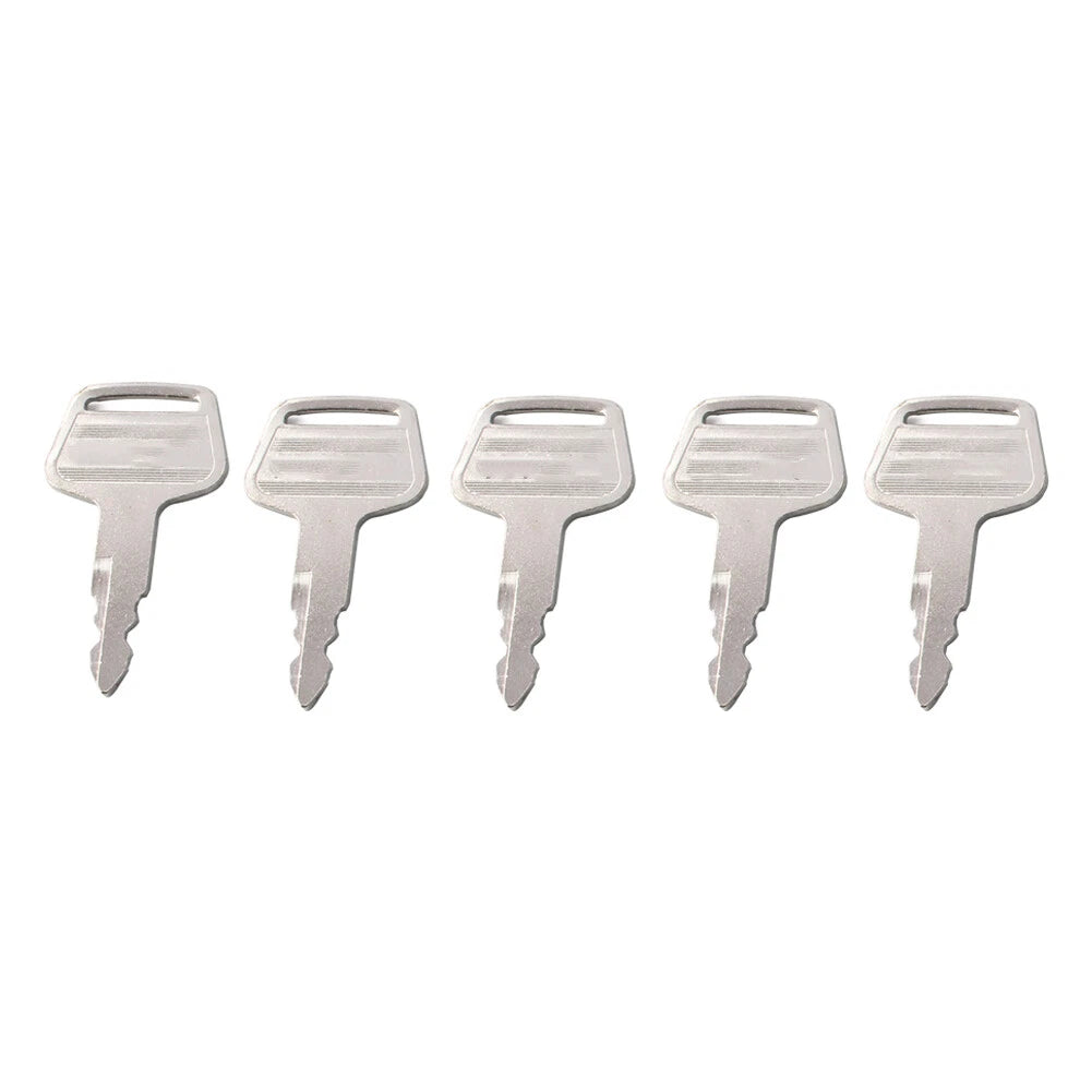5X KV02 Ignition Keys for Kato Excavator (HD)