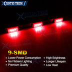 Red LED Truck Bed Tail Light for Ford F-150 (2015-2020)