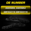 2X Front Bumper Bracket for Chevrolet Equinox (2010–2017) GM1032116 GM1033116