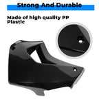 Right Side Radiator Shroud for Kawasaki KLR650 (2008–2018) Black Painted