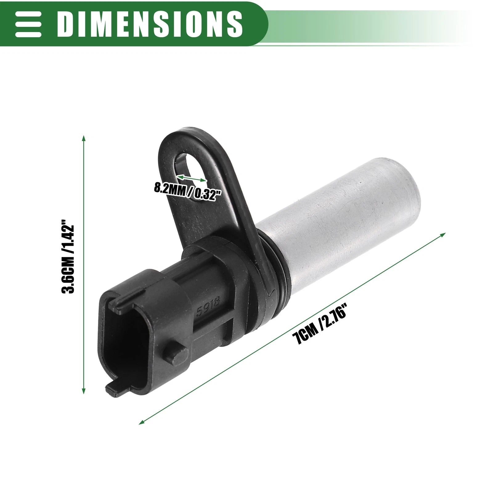 Crankshaft Position Sensor for Hyundai Azera, Santa Fe, Sonata (2006–2019)