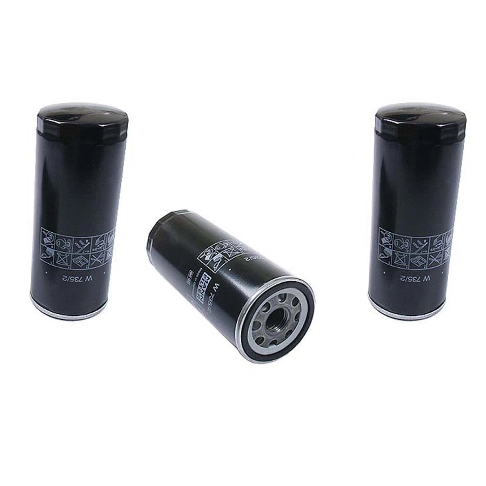 3 Pack Engine Oil Filter Set for Audi A6 Quattro S6 (2005–2011)