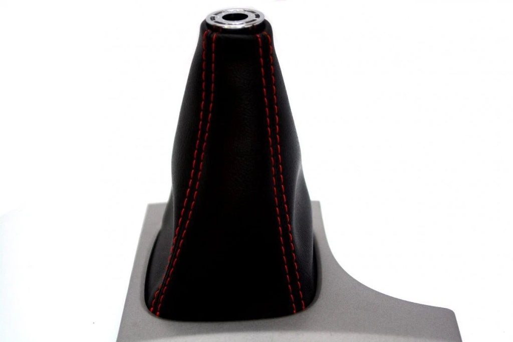 Manual Shift Boot for Toyota Camry (2007–2011) Red Stitch Leather Synthetic