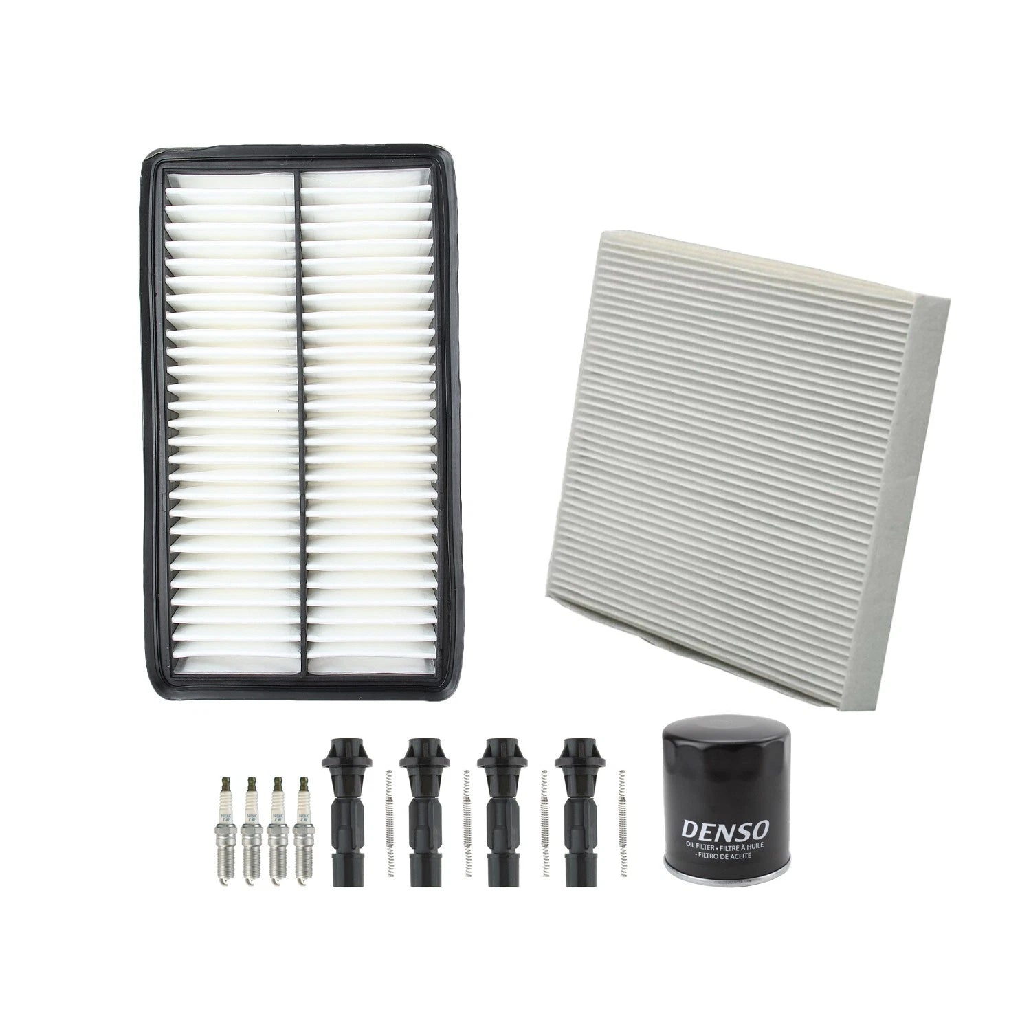 Tune Up Kit with 4 Spark Plugs & Boots for Mazda CX-7 (2007–2012)
