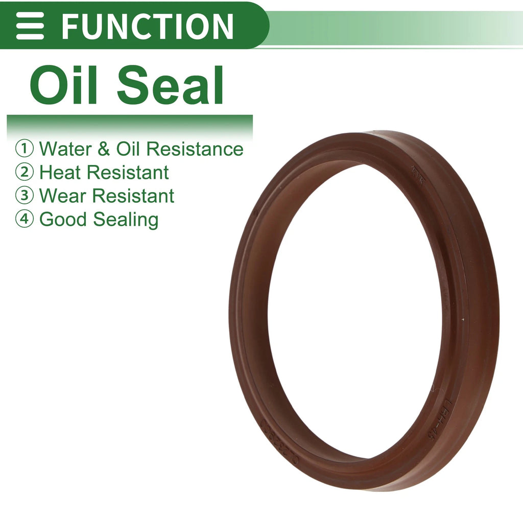 Set of 5 Oil Seal Rotary Shaft Seal FKM Rubber 45x53x5.5mm
