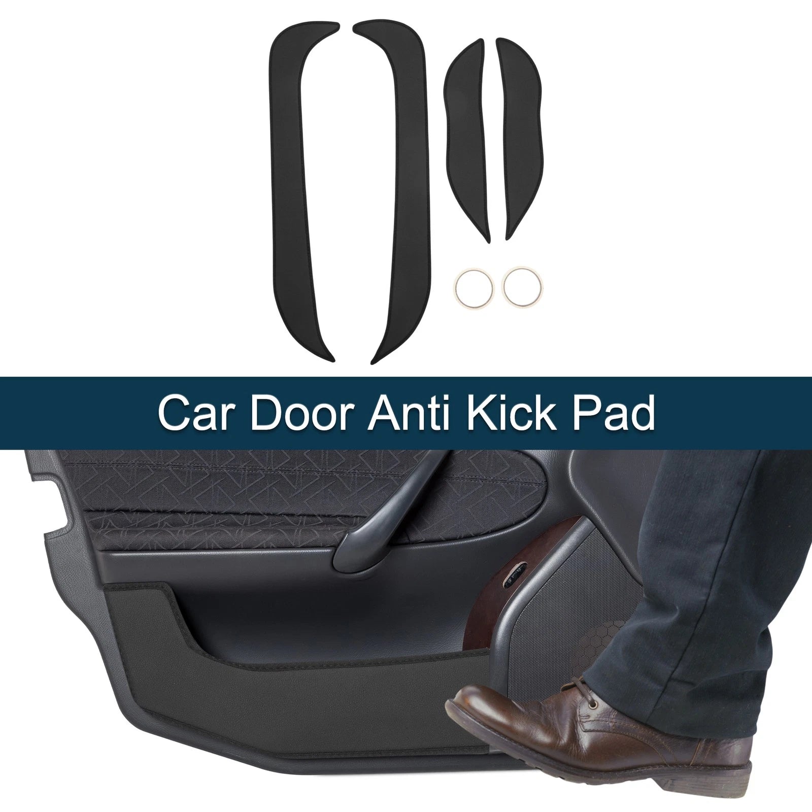 Set of 1 Car Door Anti Kick Pad Sticker Protector for Honda HR-V (2015–2019)