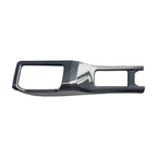 Carbon Fiber Look Gear Shift Panel Cover Trim for Jeep Wrangler JL JT (2018–2023)