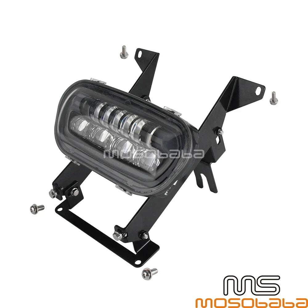 Headlight Fairing Windshield + LED Headlamp for Harley Softail FXFBS (2018-2023)