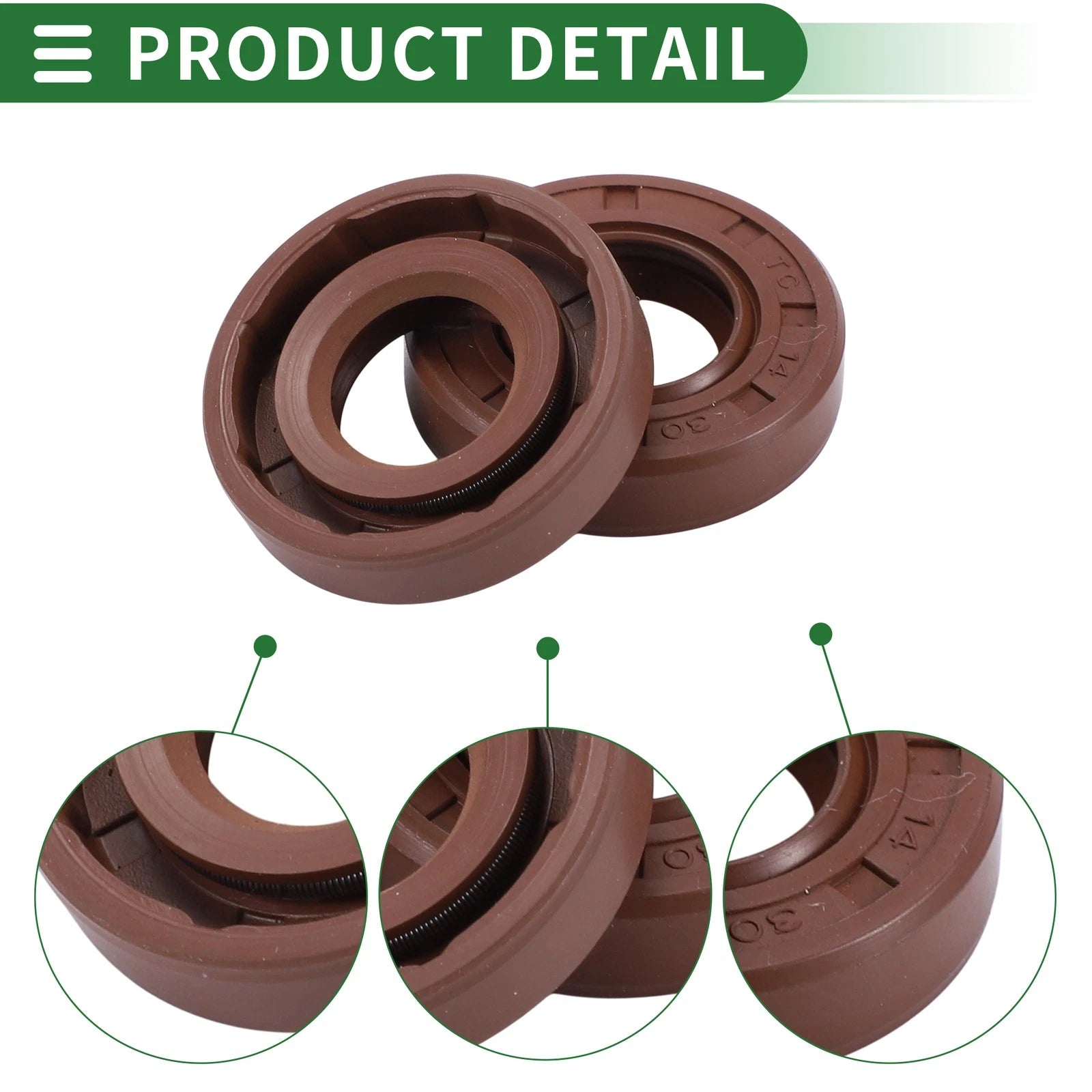 Set of 5 Oil Seal Rotary Shaft Seal 14x30x7mm for Various Models